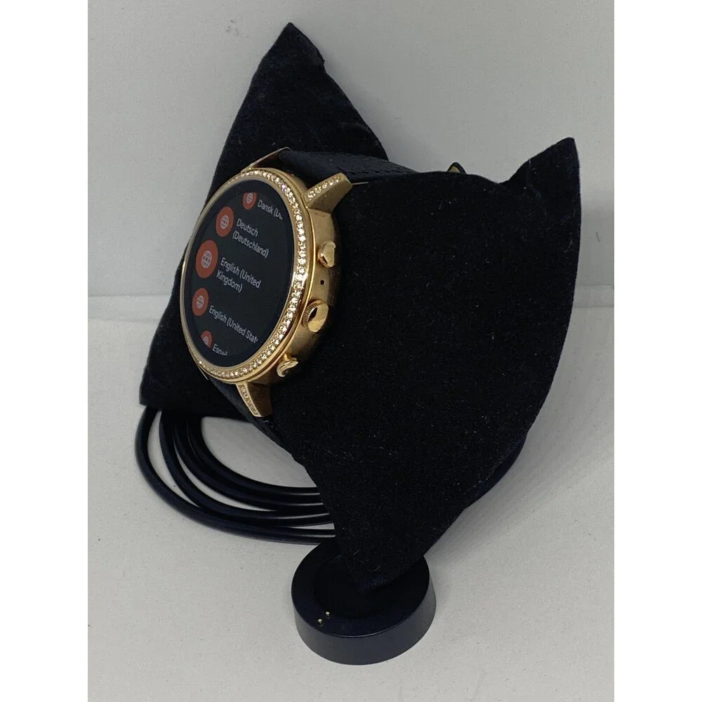 Fossil Gen 4 Authentic Digital Dial Smart Watch Custom Band FTW6030 AB173